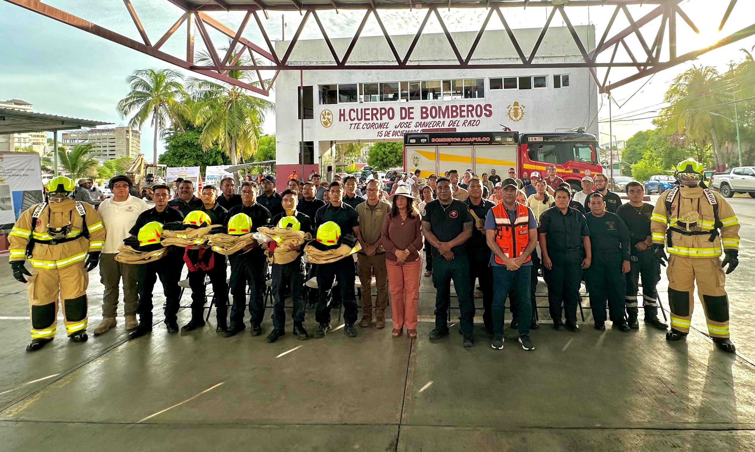 Acapulco invierte 16.3 mdp para rehabilitar estación de Bomberos y fortalecer Protección Civil