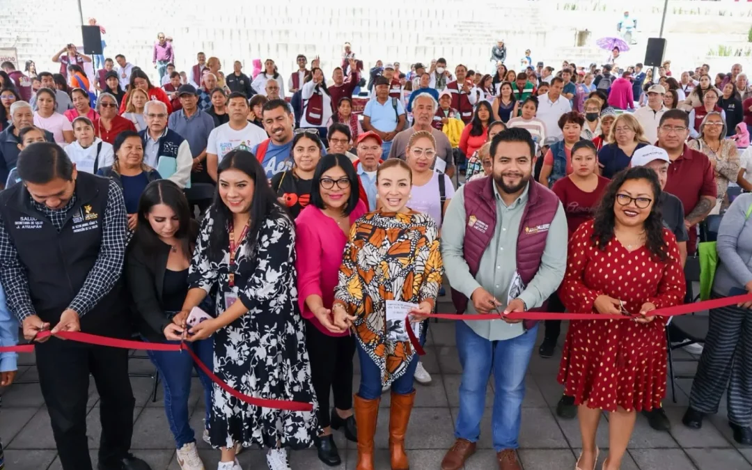 Jornada por el Bienestar e Igualdad Sustantiva acerca servicios gratuitos a mujeres de Nicolás Romero