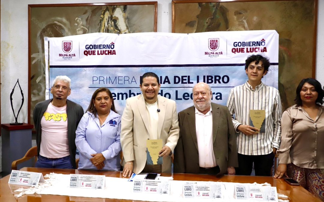 Milpa Alta descentraliza la cultura en Cdmx con Feria del Libro 