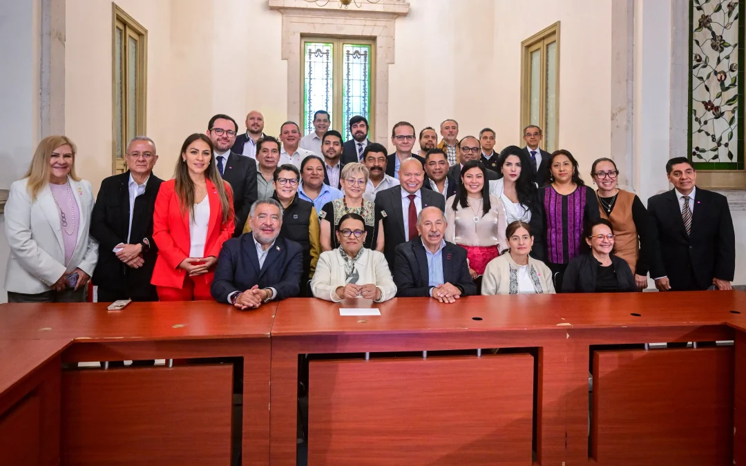 Gobiernos del Edomex, de México y municipios revisan avances de la ampliación de planteles de educación media superior