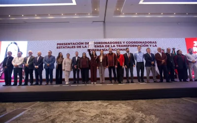 Morena suma coordinaciones estatales ya designadas rumbo a las elecciones de 2027