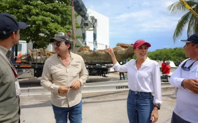Cancún retira 14 embarcaciones abandonadas del Sistema Lagunar Nichupté