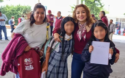 YOSI APOYO LA EDUCACIÓN: 4 MIL ESTUDIANTES RECIBEN APOYO EN NICOLÁS ROMERO