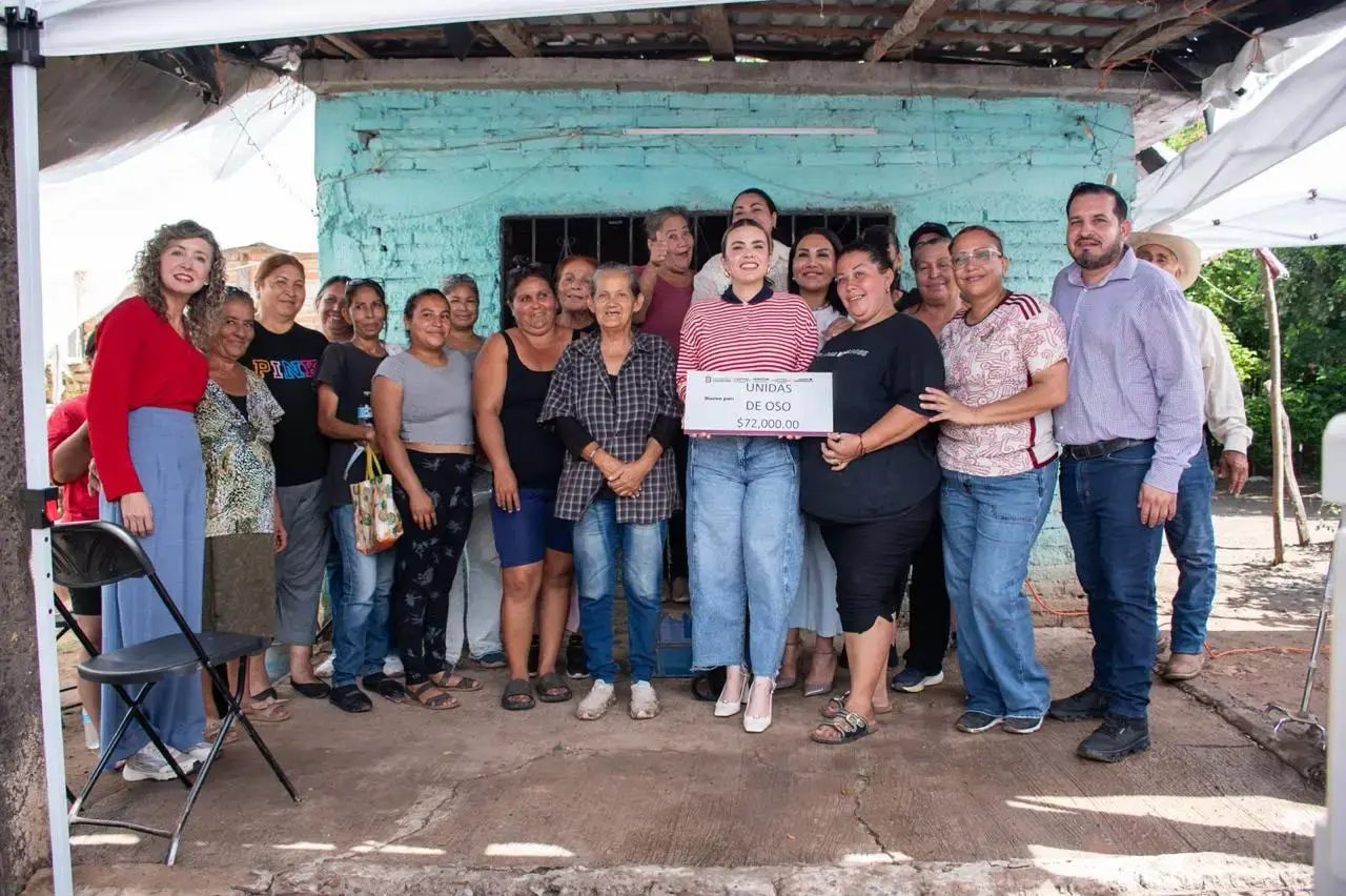 Culiacán entrega 72 mil pesos a mujeres emprendedoras de Oso Viejo