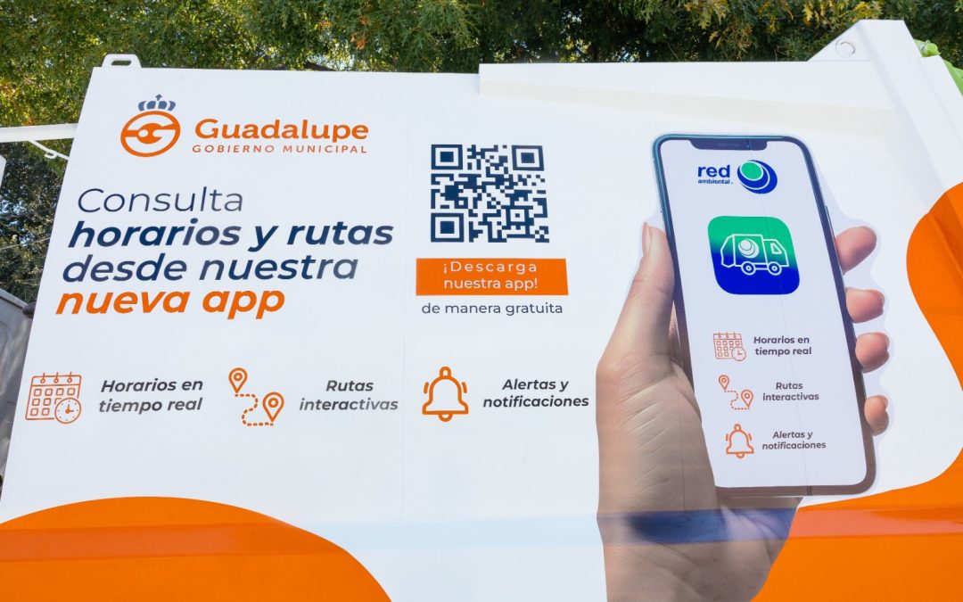 Guadalupe moderniza recolección de basura con aplicación