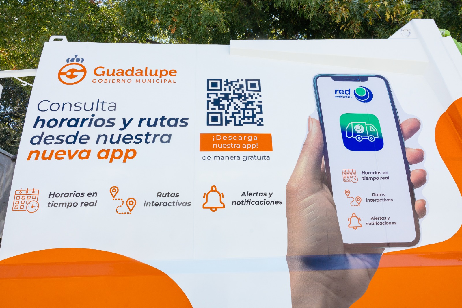 Guadalupe moderniza recolección de basura con aplicación