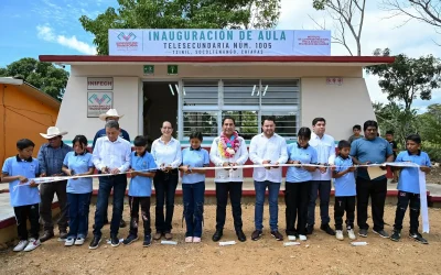 Destinan más de 13.8 mdp a educación y caminos en Socoltenango, Chiapas