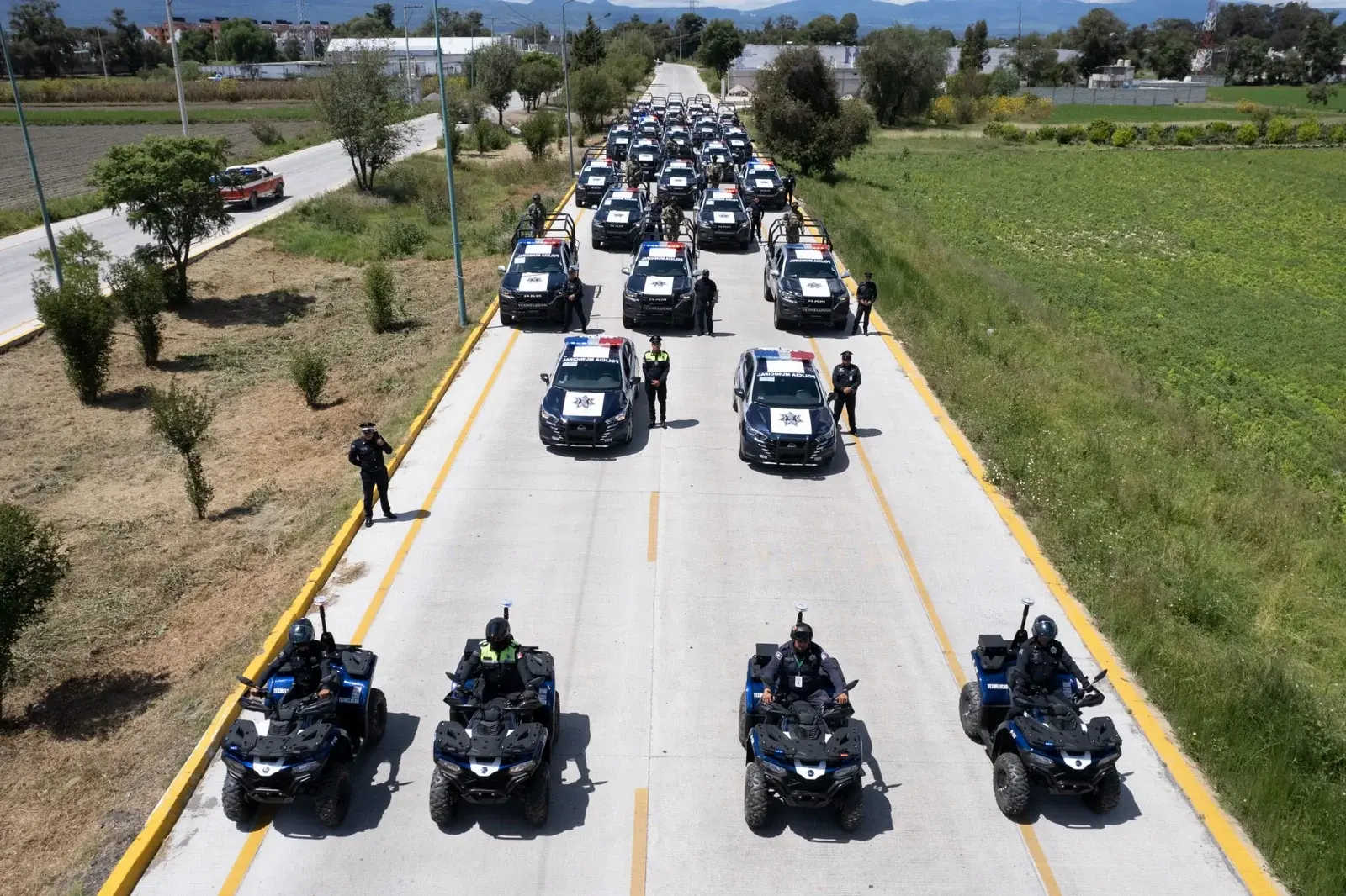 San Martín Texmelucan invierte en seguridad con 19 nuevas patrullas y capacitación policial
