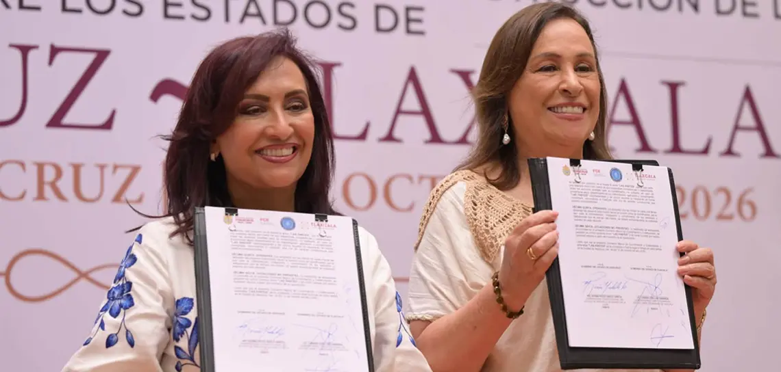 Veracruz y Tlaxcala firman convenio de seguridad para combatir delitos
