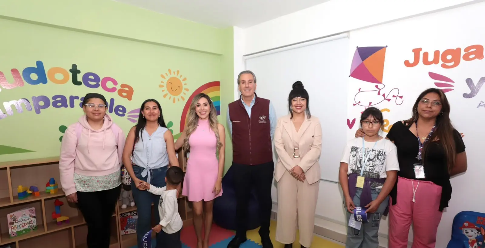 Ciudad de Puebla abre ludoteca y sala de lactancia para reducir barreras de cuidado para mujeres