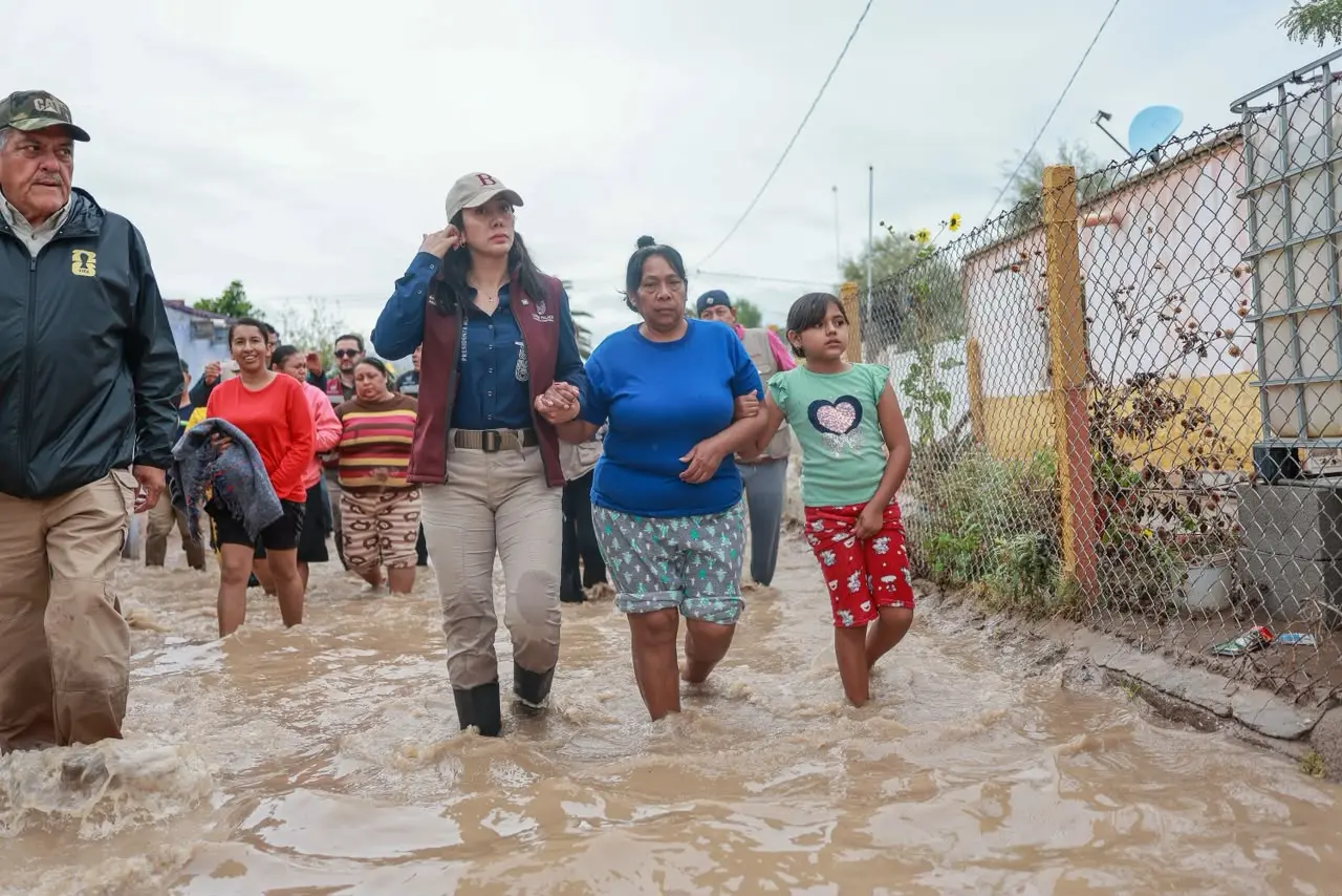 Lluvias en Gómez Palacio dejan viviendas inundadas; activan rescate y albergue